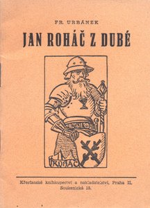 Couverture du livre Jan Roháč z Dubé par Fr. Urbánek